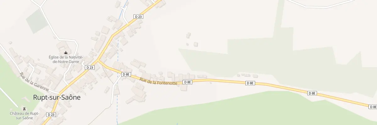 Plan du 25A Rue de la Fontenotte à Rupt-sur-Saône