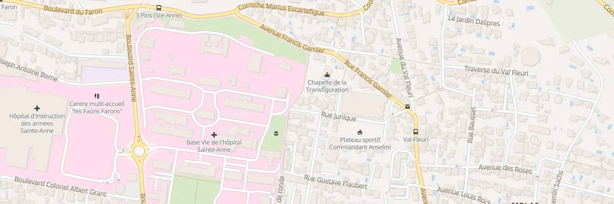 Plan du 10 Rue Junique à Toulon