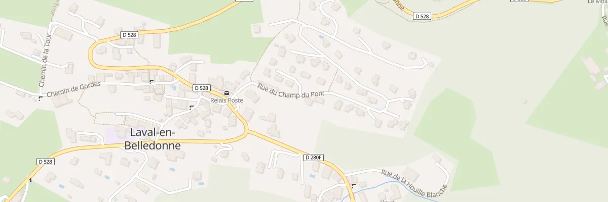 Plan du 148 Rue du Champ du Pont à Laval-en-Belledonne