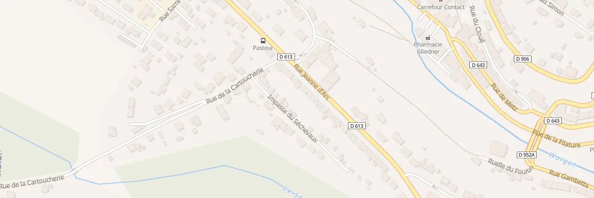 Plan du 10 Rue Jeanne d’Arc à Val de Briey