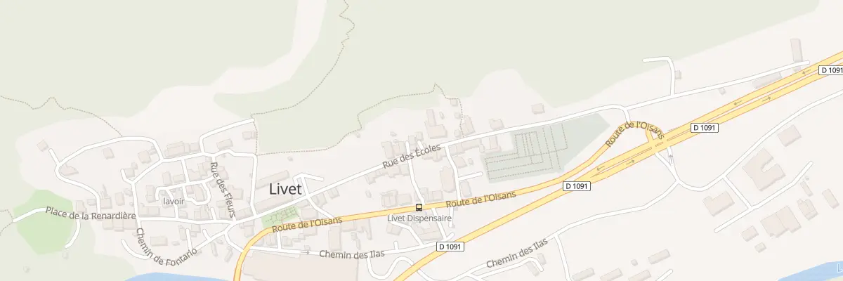 Plan du 15 Rue des Ecoles à Livet-et-Gavet