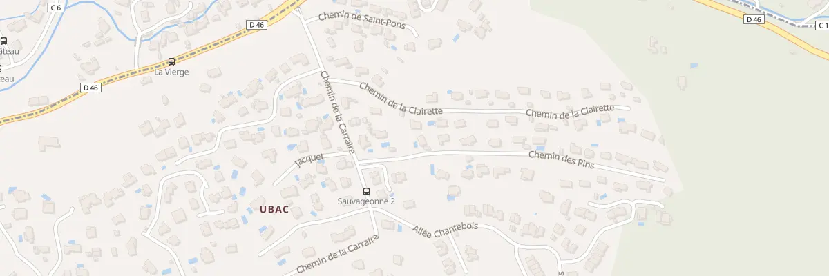 Plan du 75 Che des Pins à Toulon