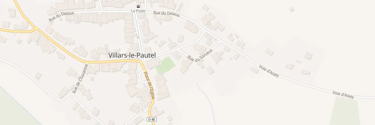 Plan du 4 Rue du Sorveux à Villars-le-Pautel
