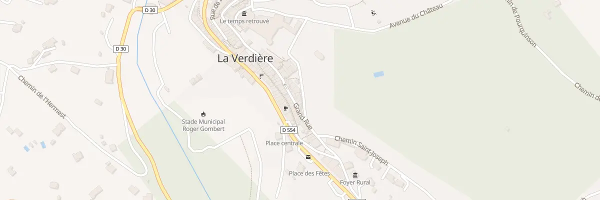 Plan du 5606 Vc du Chateau à La Verdière