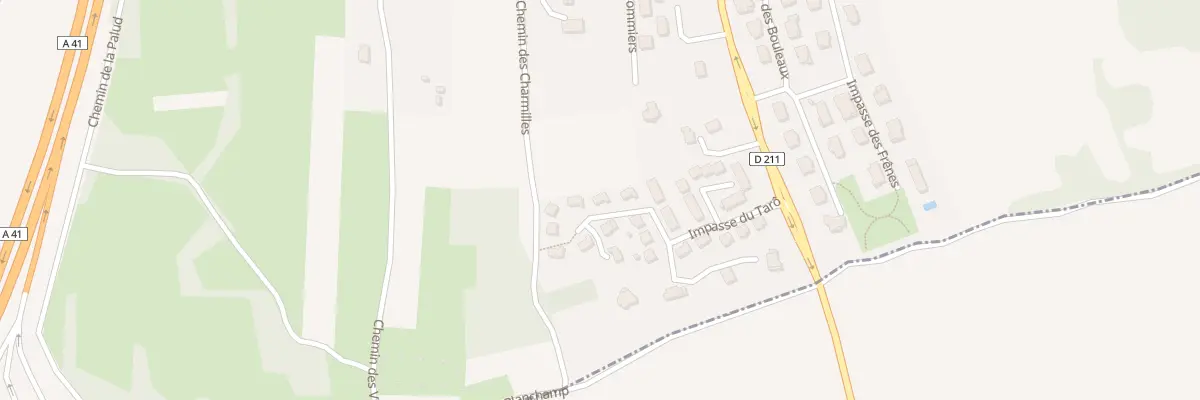 Plan du 5637F Rte des Chaffardons à Mouxy