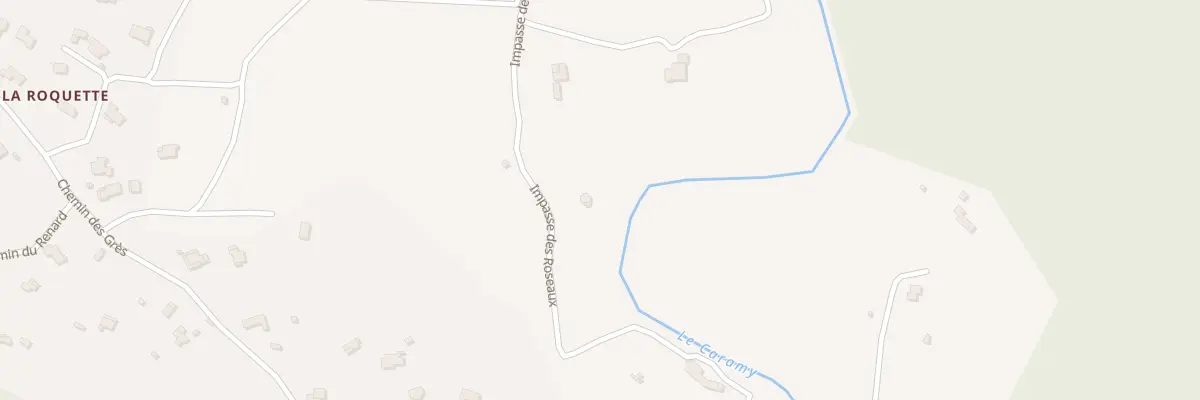 Plan du 5234 Ferrage de Troto Vieille à Tourves