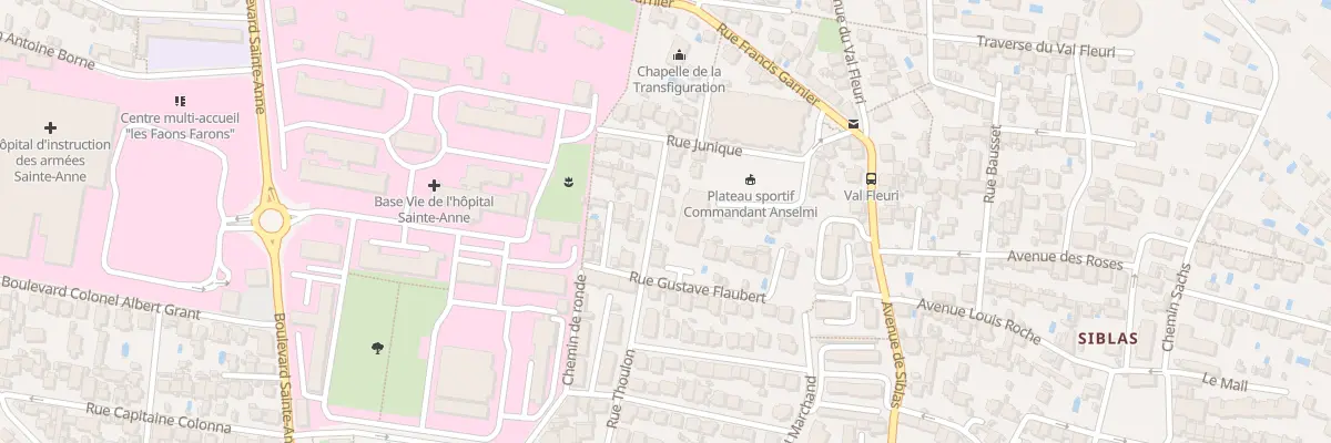 Plan du 248 Rue Thoulon à Toulon