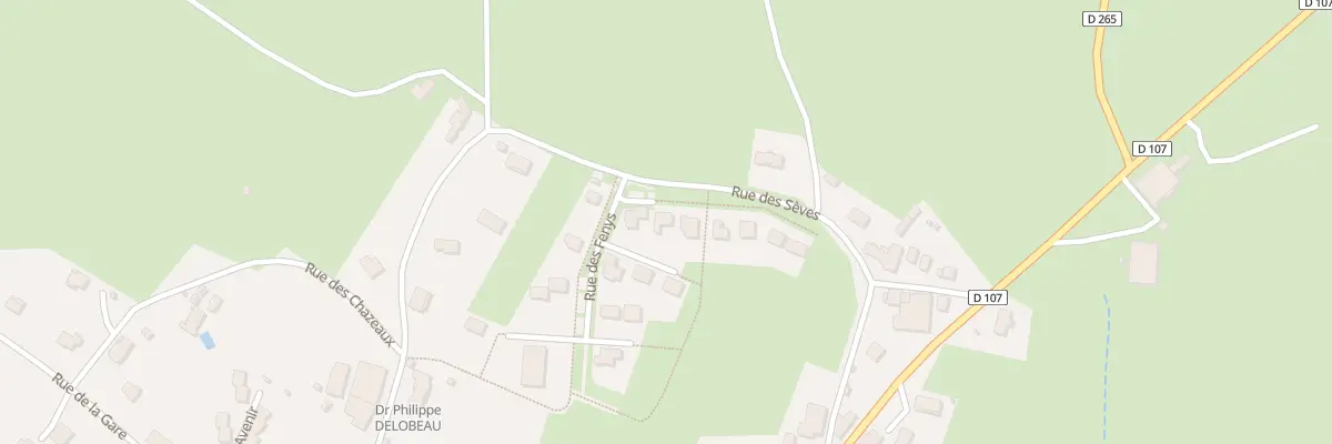 Plan du 8 Rue des Sèves à Andelot-en-Montagne