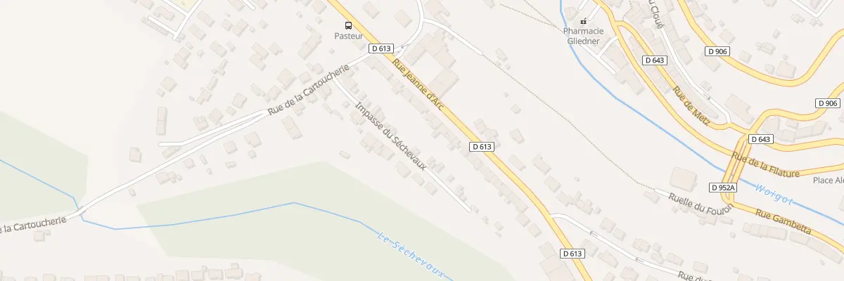 Plan du 18 Rue Jeanne d’Arc à Val de Briey