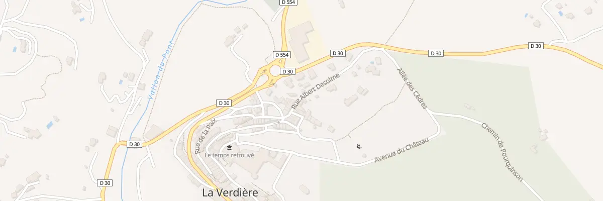 Plan du 22 Rue Albert Desolme à La Verdière