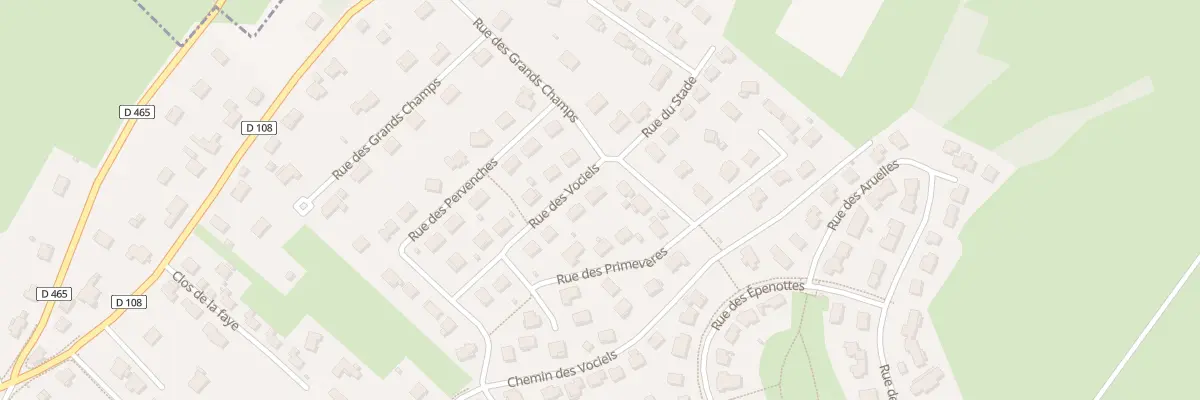 Plan du 1 Rue des Vociels à Serre-les-Sapins