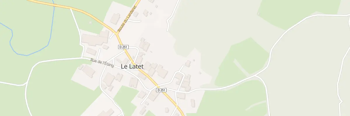 Plan du 9 Rue Maison Commune au Latet