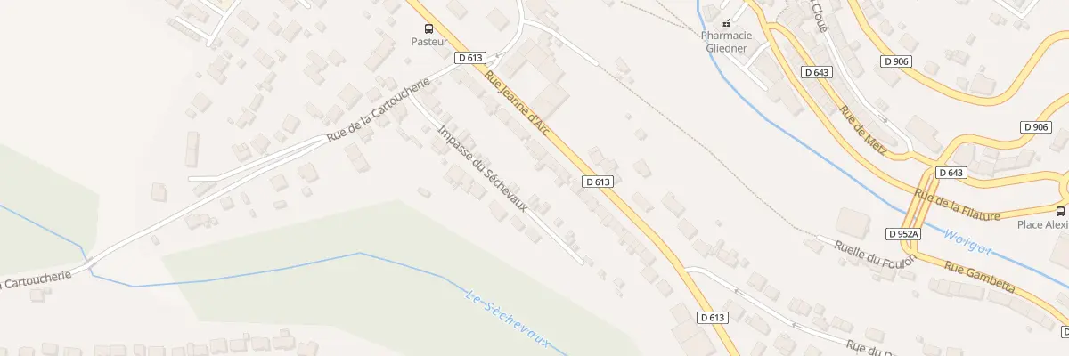 Plan du 20 Rue Jeanne d’Arc à Val de Briey