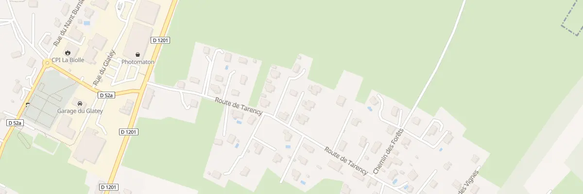 Plan du 46 Imp de Grandchamp à La Biolle