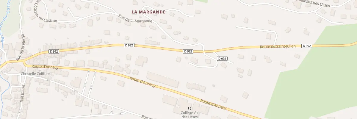Plan du 204 Rue Haute à Frangy
