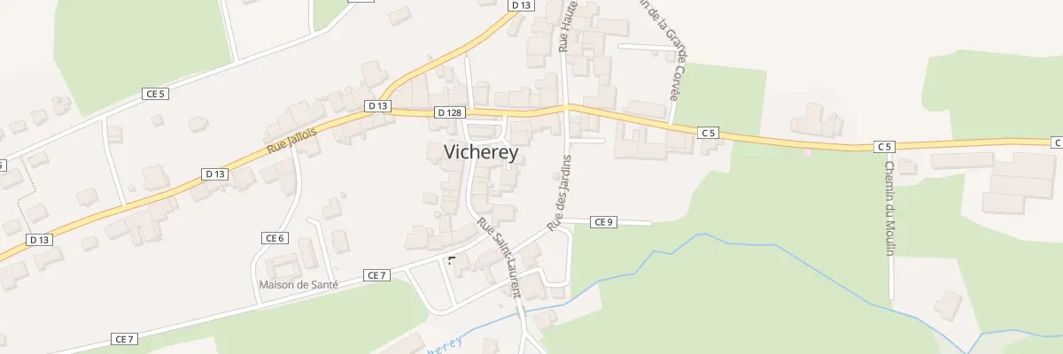 Plan du 3 Imp Saint-Laurent à Vicherey