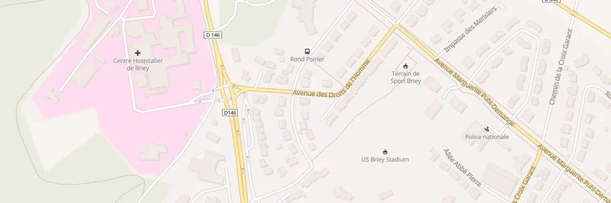 Plan du 10 Rue du Rond Poirier à Val de Briey