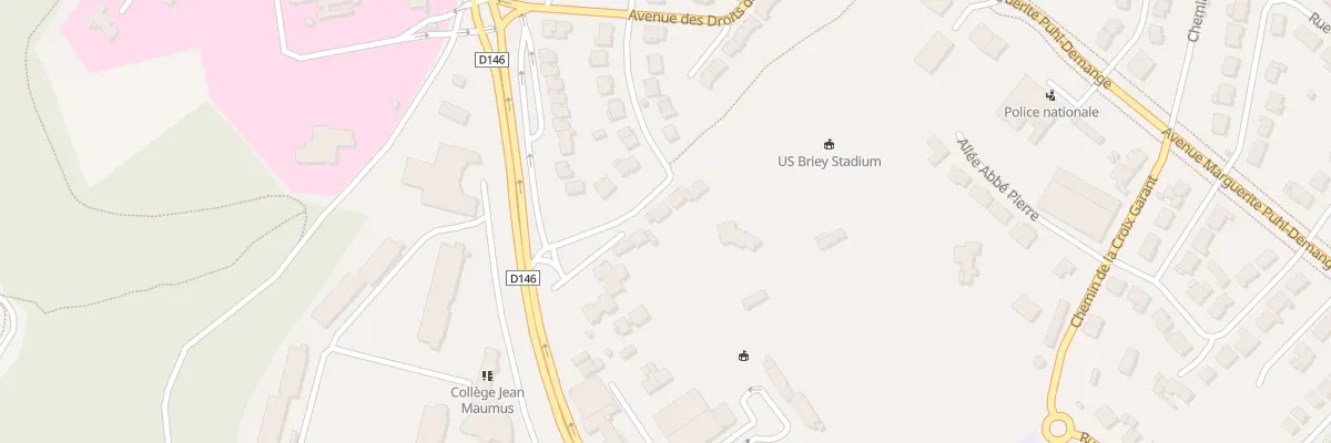 Plan du 4 Av du General de Gaulle à Val de Briey