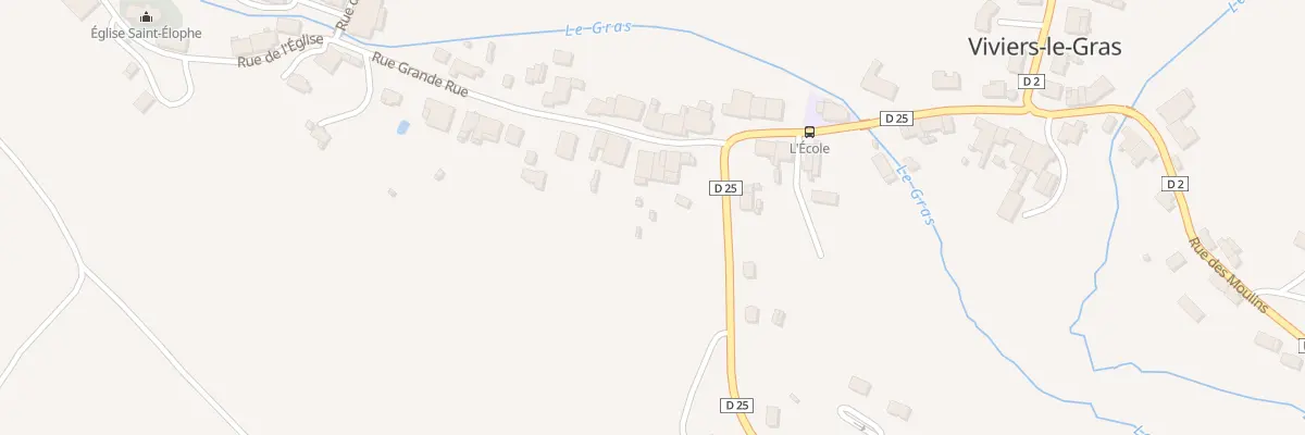 Plan du 51 Rue Grande Rue à Viviers-le-Gras