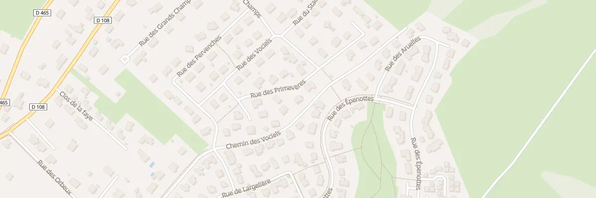 Plan du 3 Rue des Primevères à Serre-les-Sapins