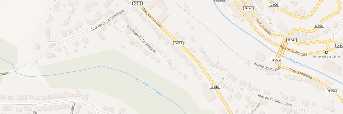 Plan du 30 Rue Jeanne d’Arc à Val de Briey