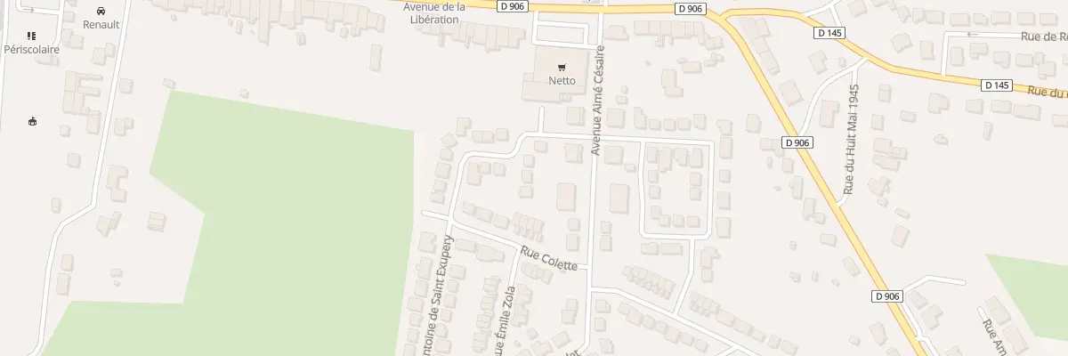 Plan du 5 Rue Honore de Balzac à Trieux