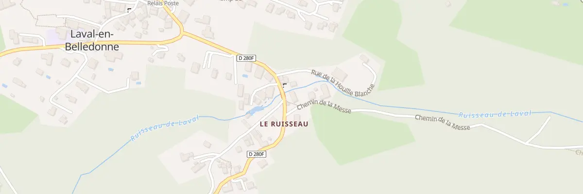 Plan du 221 Rte de l’Envers à Laval-en-Belledonne