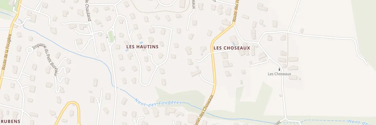 Plan du 44 Rue des Peupliers à Grésy-sur-Aix