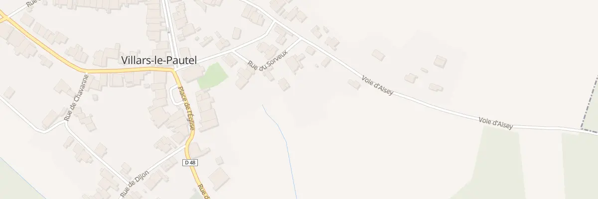 Plan du 1 Rue du Sorveux à Villars-le-Pautel