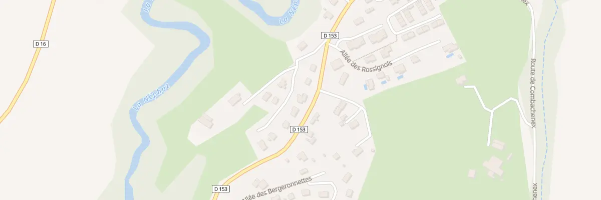 Plan du 9116 Les Praillats à Rumilly