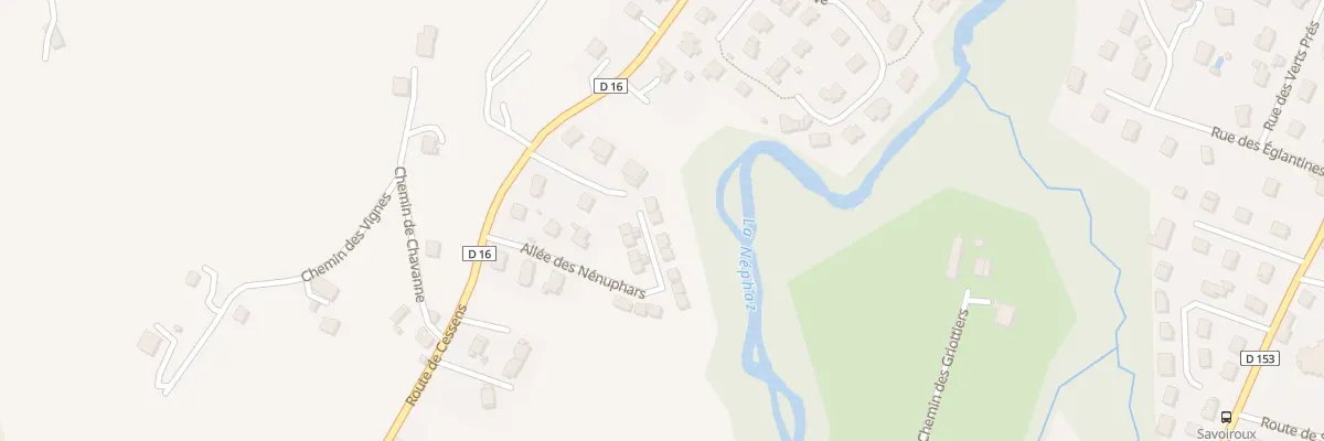 Plan du 24 All des Nénuphars à Rumilly
