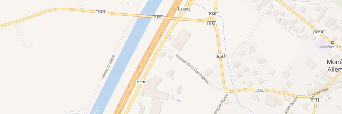 Plan du 5075 La Cantonniere à Monêtier-Allemont