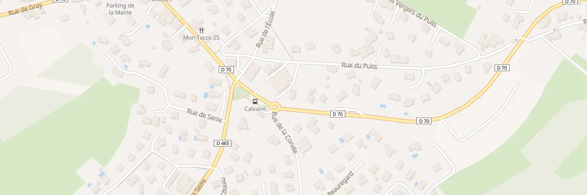 Plan du 29 Rue de Lausanne à Pouilley-les-Vignes