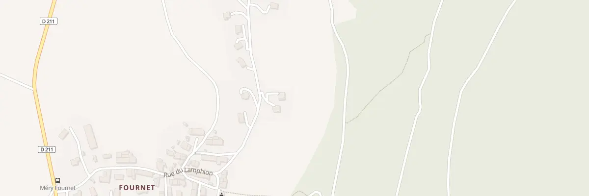 Plan du 1427A Che du Haut de Fournet à Méry