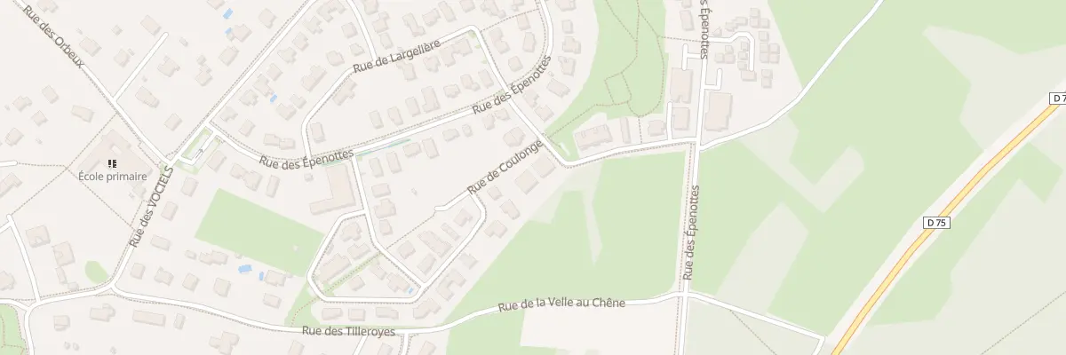 Plan du 2 Rue de Coulonge à Serre-les-Sapins
