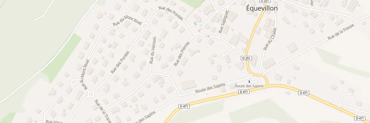 Plan du 5 Rue des Pierres à Équevillon