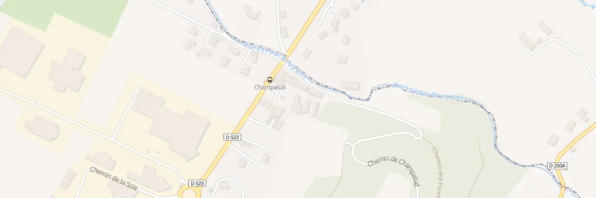 Plan du 5147 Champalud au Champ-près-Froges