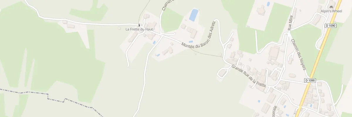 Plan du 285 Mte du Baron des Adrets au Touvet