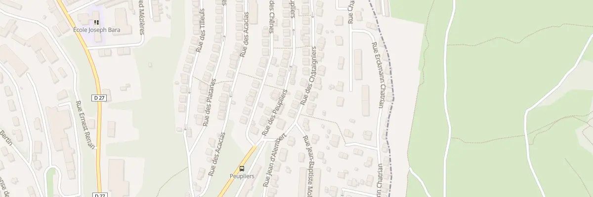 Plan du 9 Rue des Châtaigniers à Villerupt