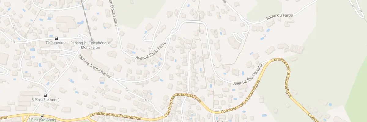 Plan du 57 Av Val Fleuri à Toulon