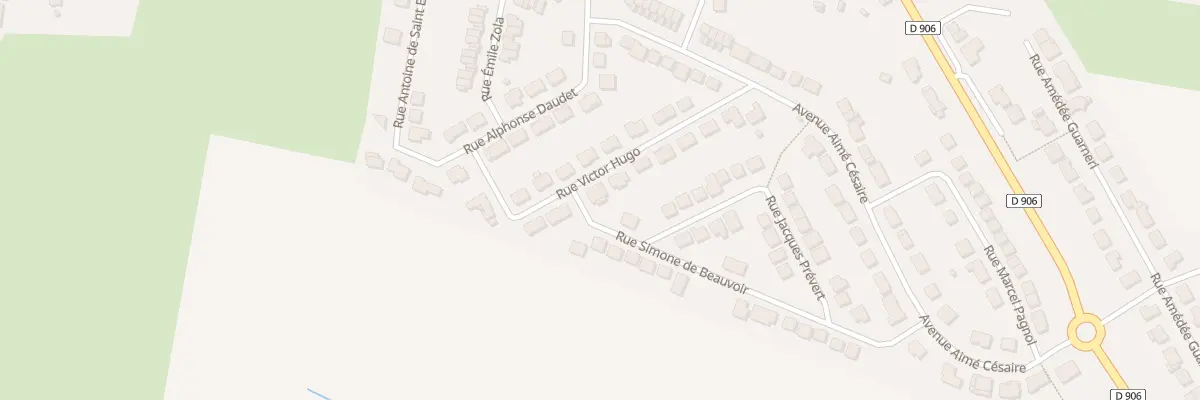 Plan du 15 Rue Victor Hugo à Trieux