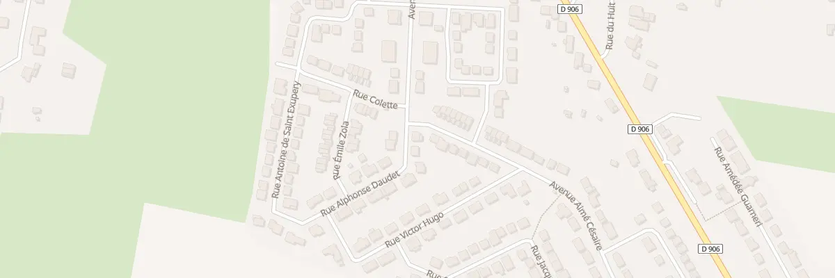 Plan du 1 Rue Alphonse Daudet à Trieux