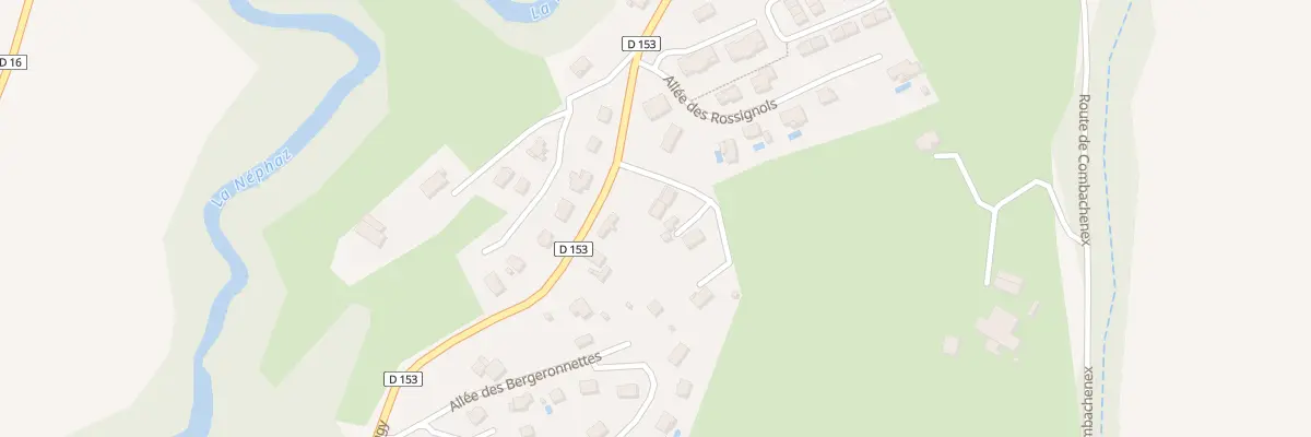 Plan du 372 Rte de Massingy à Rumilly
