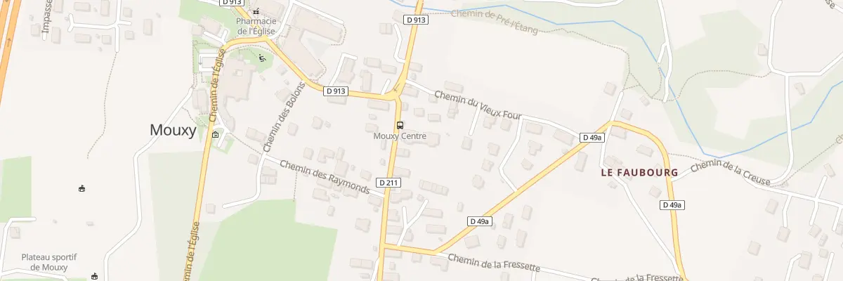 Plan du 4 Rte des Chaffardons à Mouxy