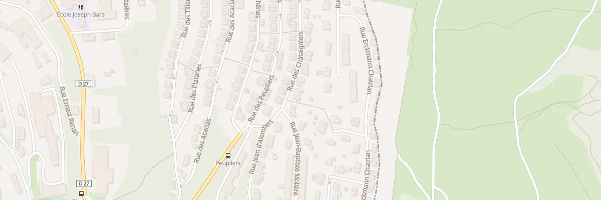 Plan du 6 Rue des Châtaigniers à Villerupt