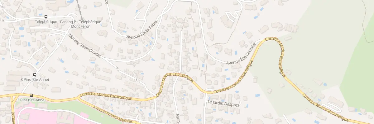 Plan du 34 Av Val Fleuri à Toulon