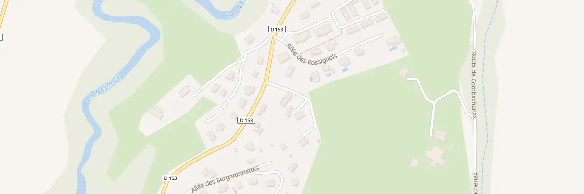 Plan du 364 Rte de Massingy à Rumilly