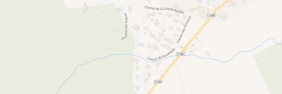 Plan du 5504 La Grand Bastide à Brue-Auriac