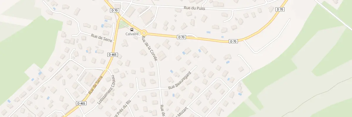 Plan du 3 Rue de la Corvée à Pouilley-les-Vignes