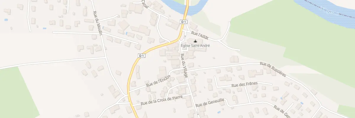 Plan du 4B Rue du Village à Cussey-sur-l’Ognon